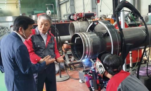 [Gyeongnam Newspaper-Gyeongnam Venture Business Association joint venture company tour] Best F.A Co., Ltd. in Changwon